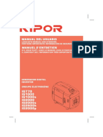 Instrucciones Generador Inverter Kipor IG770 - 4