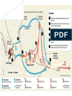 Ubicación de Las Tropas Realistas y Patriotas en La Batalla de Carabobo.