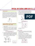 Movimiento vertical caída libre