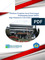 Panduan Pengisian SKPI Bagi Mahasiswa Universitas Lampung