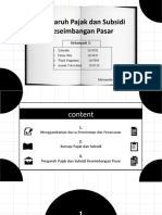 Kelompok 5 - Pengaruh Pajak Dan Subsidi Keseimbangan Pasar