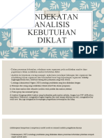 Slide 1 Pendekatan Analisis Kebutuhan Diklat