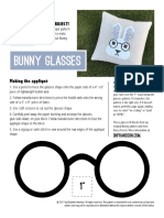 Bunny Glasses - Elizabeth Hartman Pattern Add-On