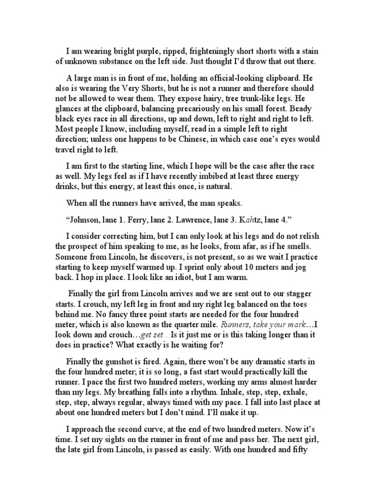 Run! | PDF | Breathing | Respiration