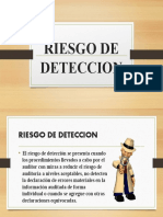 Riesgo de Deteccion