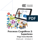 MANUAL UNIDAD 4 - Procesos Cognitivos 2 Superiores