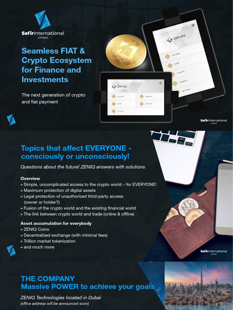 Zeniq Safir English PDF | PDF | Cryptocurrency | Money