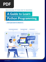 Edureka Python Ebook