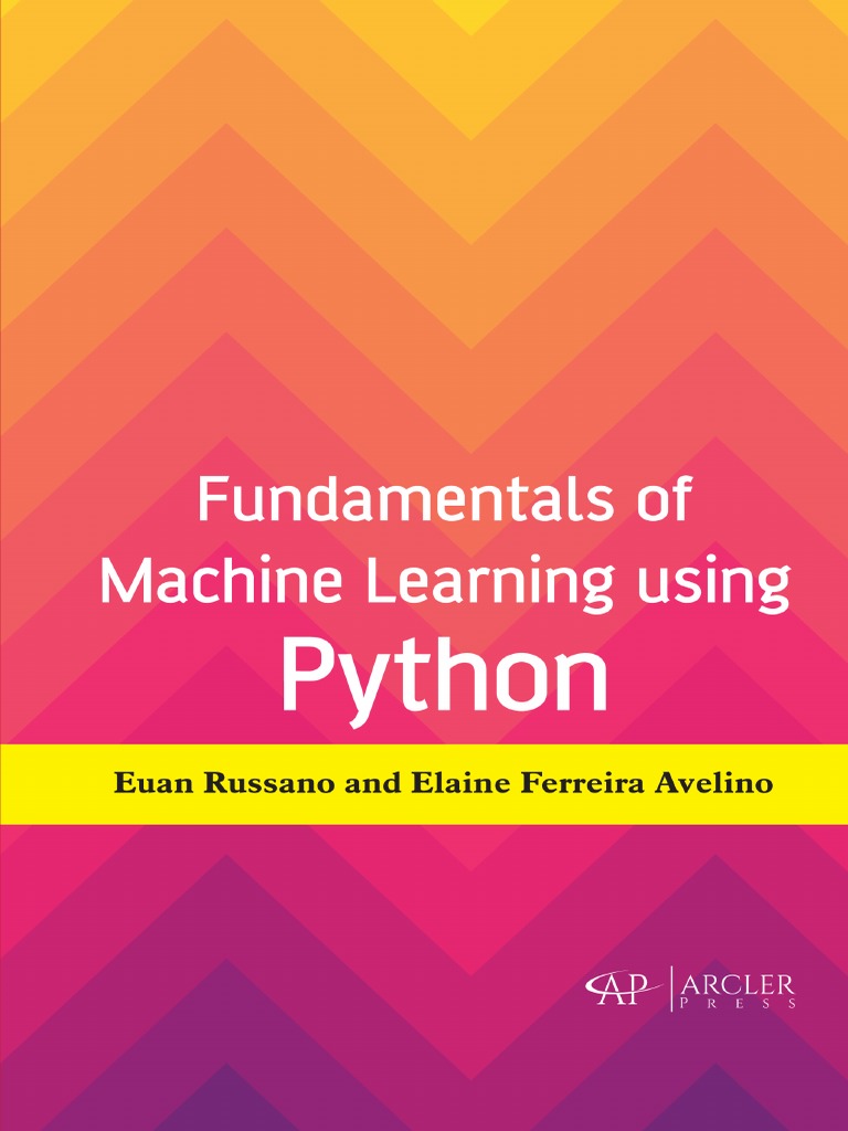 Fundamentals Machine Learning Using Pyth | PDF | Python (Programming ...