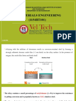 Biomaterials Engineering: Metallic Biomaterials