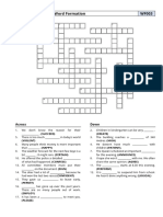 Wf003 Crossword Word Formation