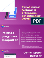 Contoh Laporan Penjualan Di E-Commerce Dan Sistem Kasir Digital