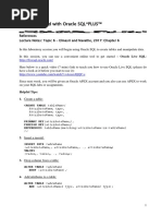 Laboratory 5 Getting Started With Oracle SQL PLUS™: Helpful Tips: 1. Create A Table