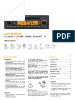 CD7416UB OR Owners Manual