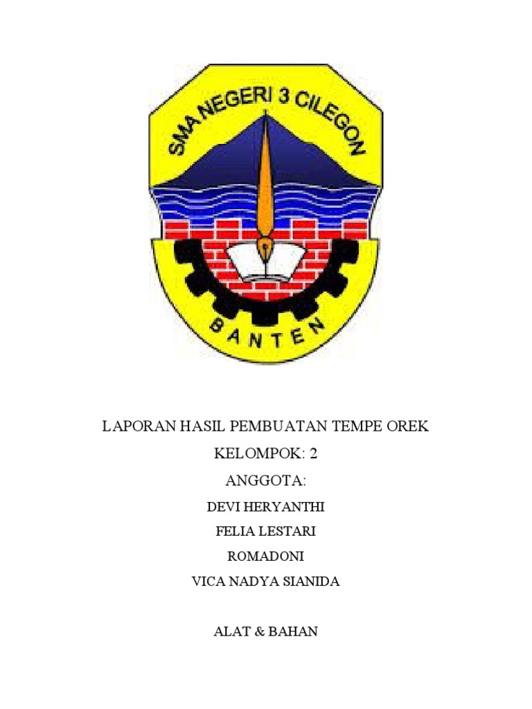 Laporan Hasil Pembuatan Tempe Orek | PDF
