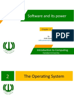 Software and Its Power: Introduction To Computing