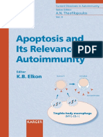 Apoptosis and Its Relevance to Autoimmunity - K. Elkon (Karger, 2006)