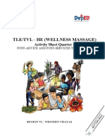J/SHS: Tle/Tvl - He (Wellness Massage)