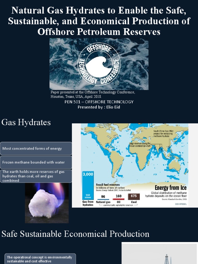 Natural Gas Hydrates To Enable The Safe, Sustainable, and Economical ...