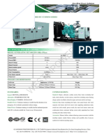 Technical Specifications: 50Hz Powered by Cummins Series