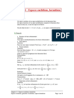 matrice en base orthonormale