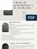 Cálculo de Proposiciones y Predicados