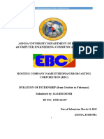 EBC Internship Report