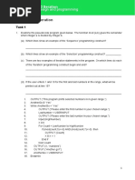 Algorithms Worksheet 3 Iteration