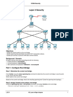 CCNA Security Layer 2 Security Lab