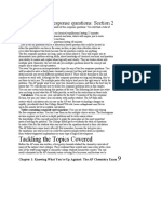 Tackling The Topics Covered 9: Taking On Free-Response Questions: Section 2