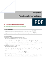 CH III Fonction Hyperbolique