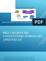 Precursores Del Cognitivismo