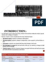 Receptor Endings: Dr. Mehwish Khalid