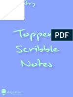 Psychiatry Topper's Scribble Notes