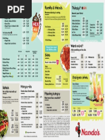 981 A5 Menu Dec 2018 Nandos Zimbabwe