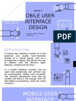 GRP 4 Mobile User Interface Design