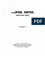 Mental Maths 07 English