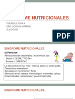 Sindromes Nutricionales PED
