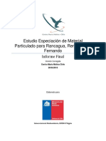 InformeFinal Especiacion 2013