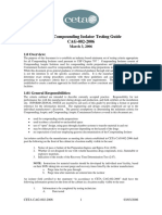 CETA Compounding Isolator Testing Guide CAG-002-2006: March 3, 2006 1.0 Overview