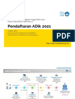 Pendaftaran ADik 2021