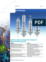 PGT Filter Housings: Sanitary, Single-Round Gas Filter Housings For Pharmaceutical Processes