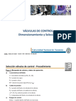 Clase 8-2 Válvulas de Control - Dimensionamiento y Selección