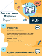 educ 565  grammar lesson morphemes  1 