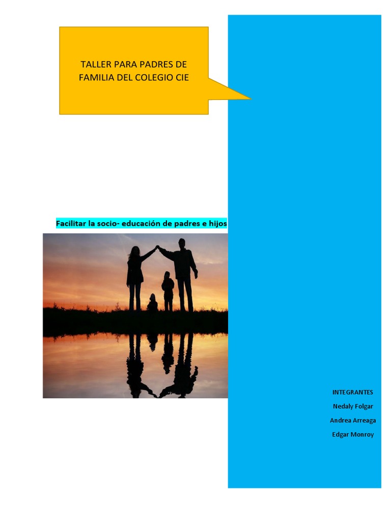 Taller de Socioeducación para Padres | PDF | Socialización | Familia