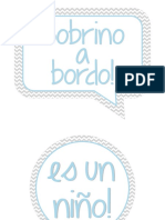 Baby Shower Letreros Nino PDF