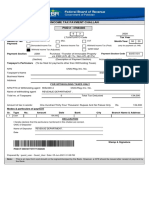 Income Tax Payment Challan: PSID #: 47684385