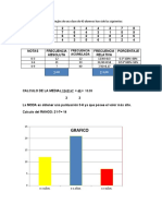 Las Notas de Ingles de Una Clase de 40 Alumnos Han Sido Las Siguientes