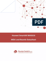 Huawei Smartax Ma5616 Mdu and Boards Datasheet