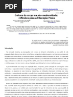 Cultura do corpo na pós-modernidade - reflexões para a Educação Física - Nara Rejane Cruz de Oliveira